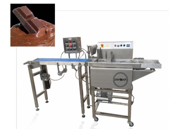 Pure Solid Chocolate Bar Manufacturing Equipment Automatic Depositing