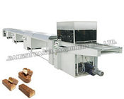 Stainless Steel Chocolate Enrobing Line Snack Bar Coated Operating Smoothly