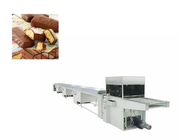 Speed Adjustment Automatic Food Packing Machine / Small Bakery Chocolate Enrobing Machine