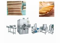 1000KG Pastry Making Equipment , Automatic Multi - Function Filling Egg Roll Wafer Stick Machine