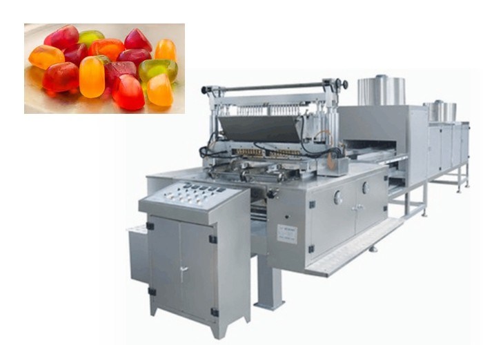 Gelatin Pectin Small Jelly Gummy Candy Making Machine 8500*1100*1800 Mm