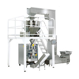 Vertical Snack Food Packaging Machine Accurate Multi Computerized Weighing