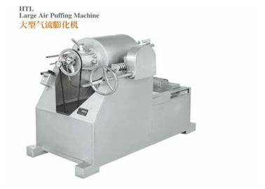 Air Flow Rice / Wheat Puff Making Machine High Safety Low Energy Consumption
