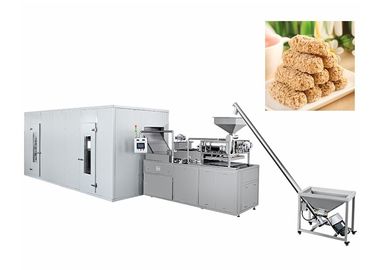 PLC Control Healthy Small Chocolate Nuts Bar Production Line Easy To Operate