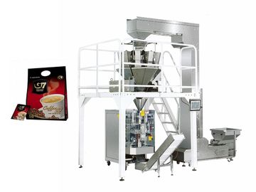 Grain Coffee Pouch Weighing And Packing Machine Electric High Speed