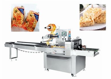 Biscuit Pastry Packaging Machine / High Speed Automatic Sachima Horizontal Pillow Packing Machine