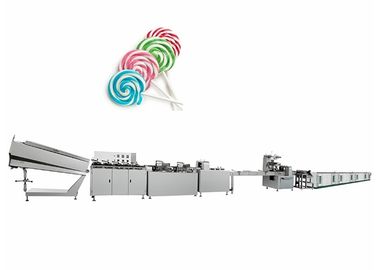 Christmas Cane Candy Forming Machine With 12 Months Warranty / Candy Production Line