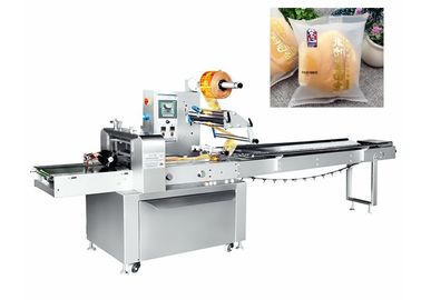 304 Stainless Steel Small Cake Packing Machine / Pillow Wrapping Machine