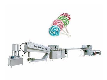 Mint Lollipop Candy Making Machine 304 Stainless Steel Material