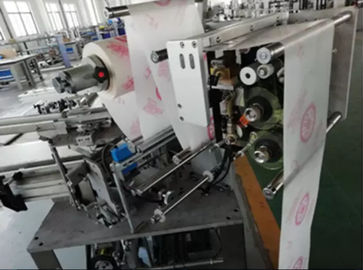 Easy Operation Pastry Packaging Machine , Fold Wrapping Machine Compact Structure