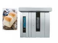 220V 4kw Pastry Making Equipment Commercial Gas Rotary Bread Oven