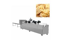Hard Crispy Peanut Candy Bar Making Machine With Stainless Steel Material
