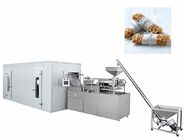 Oats Cereals Chocolate Bar Production Line / Automatic Chocolate Making Machine