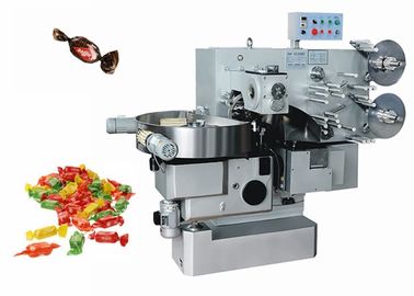 Luxury Custom Made Rectangle Candy Twist Packing Machine Hihg Speed 220-500pcs / Min