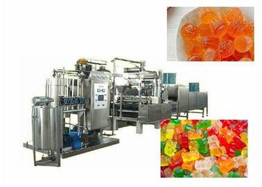 PLC Computer Control Small Jelly Candy Making Machine High Efficiency