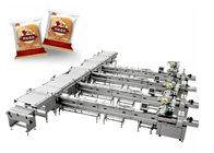 Compact Pastry Packaging Machine , 304SS Lifting Type Feeding Packing Line