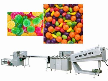 Small Lollipop Jelly Toffee Hard Candy Making Machine / Drop Roller Candy Machine