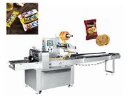 Automatic Small Popping Rice Cake Pillow Packaging Machine Double Transducer Control
