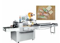 Horizontal Pillow Wrapping Machine For Bubble Gum / Flow Candy Packing Machine