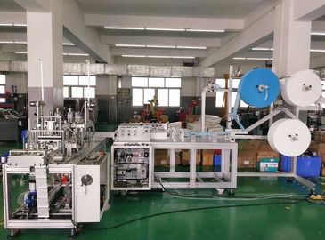 3 Ply Nonwoven Surgical Face Mask Making Machine Automatic CE ISO9001