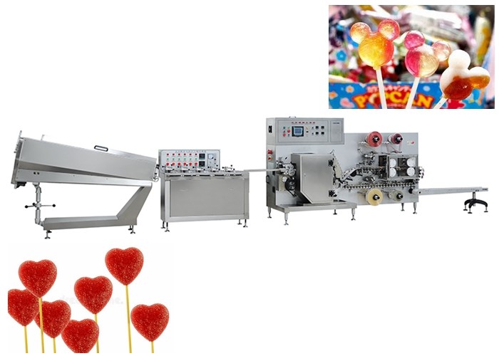 Multicolor Irregular Candy Production Line , 3D Lollipop Production Line