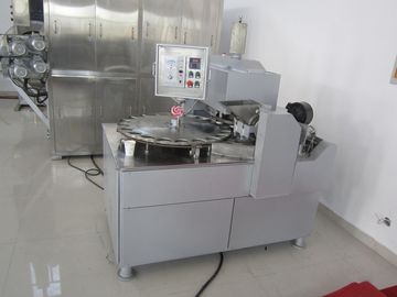 Easy Operation Candy Packaging Machine , Lollipop Packing Machine Reasonable Structure