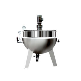 Stainless steel Jacketed Steam Sugar Cooking Mixer Speed 300rmp/min