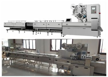 Low Noise Chocolate Bar Packaging Machine With Industrial Touch Screen