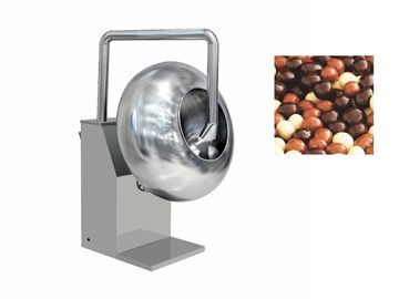 Haitel Chocolate Coating Machine For Snack Customized Voltage Silver Color