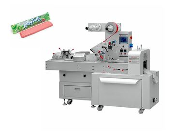 Manufacturing Taffy Candy Packaging Machine / Cut And Pillow Wraping Machine