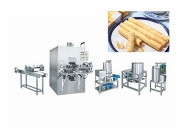 Stainless Steel Automatic Wafer Egg Roll Making Machine With 1 Year Warranty