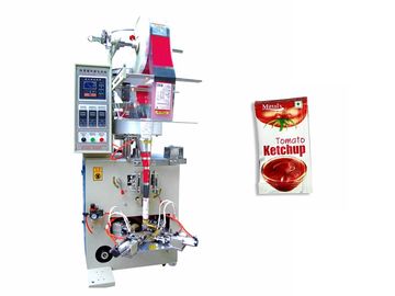 Vertical Packing Peanut Butter Liquid Sachet Filling Machine Electric Driven Type