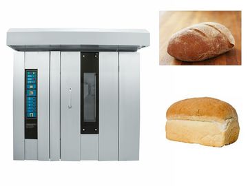 380V Bakery Machinery Commercial Gas Oven / Rotary Bread Oven Machine