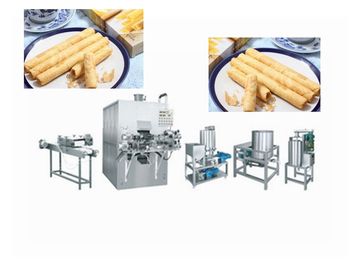 Wafer Stick / Egg Roll Biscuit Mcking Machine Fully Automatic High Speed
