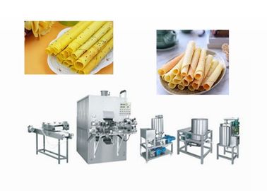 High Efficiency Wafer Stick Making Machine For Food / Beverage Shops