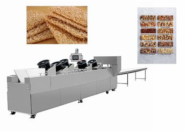 Nutrition Sesame Bar Cutting And Making Machine High Speed 100-300kg/h