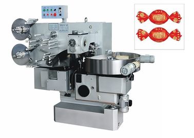Double Twist Wrapping Machine For Taffy Candy  High Speed About 450pcs  / Min