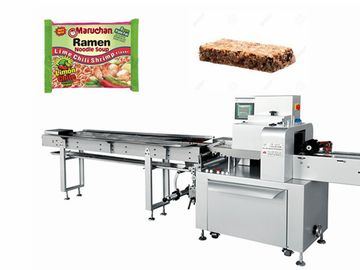 Multi Row Rice Cake Flow Wrapping Equipment Horizontal  380V / 220V