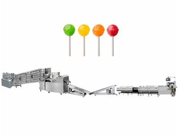 High Efficiency 220V Candy Making Machine / Lollipop Production Line